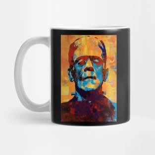 Frankenstein Colorful Pop Art Mug